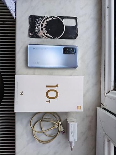 Avtoelektronika: Xiaomi Mi 10T, rəng - Gümüşü, 
 Barmaq izi — 2
