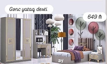 Gənc Yataq Dəsti* – Yeni, Sifarişlə Hazırlanır 🛏️ ✔️ Rəng seçimi