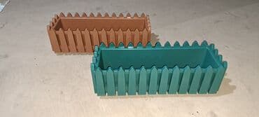 güller: Dibcek dibcek qabi duzbucaqli balkon heyet ucun gul qabi duzbucaqli — 25