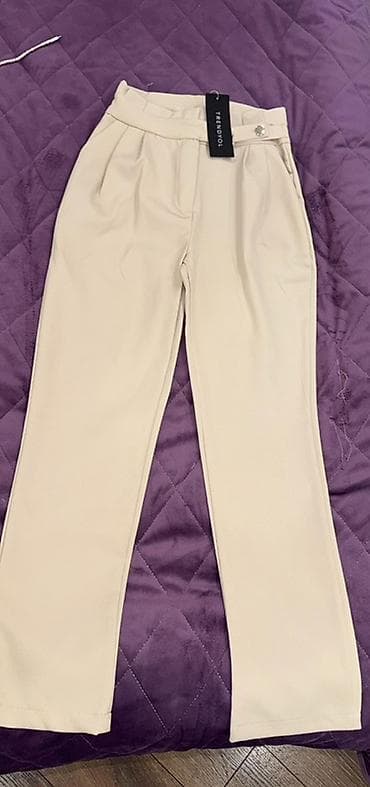 trapes salvar: Şalvar, Zara, S, M, rəng - Bej — 3