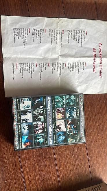 Məhsul: “Azərbaycan Kino Kolleksiyası” DVD dəsti Xüsusiyyətlər: -