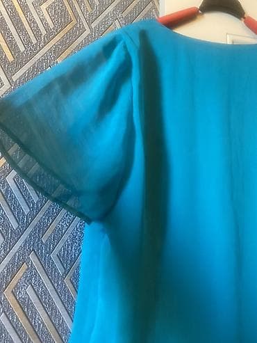 Gündəlik don, Midi, Mavi, L, XL — 4