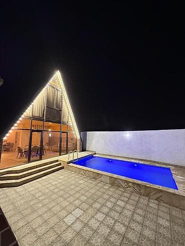 10 mine evler: Bağ evi kirayə verilir, Mərdəkan Mərdəkanda yerləşən isti, hovuzlu bağ — 2