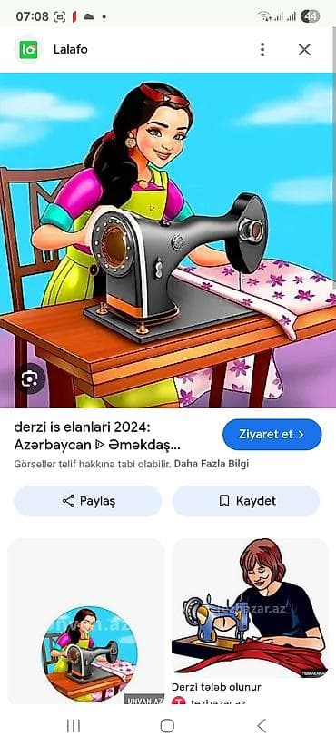 Xidmət: Peşəkar dərzi xidmətləri - Kişi, qadın və uşaq geyimlərinin