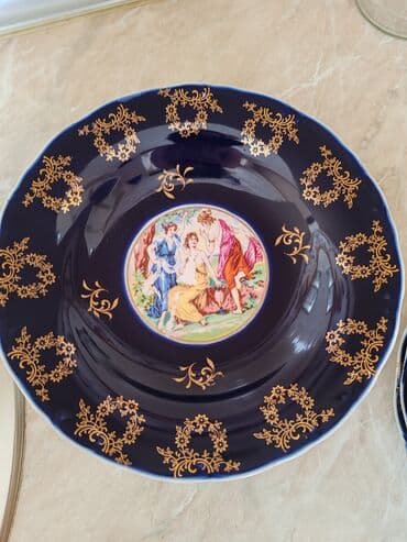 Digər süfrə qabları: Boşqablar, Farfor, SSRİ — 2