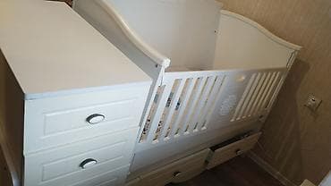 genc oda: Oğlan və qız üçün, İşlənmiş, Beşik, Komod — 1