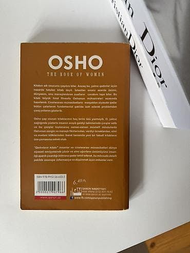 Религиозные книги: Məhsul: “Qadınların Kitabı: Qadın gücü haqqında” – Osho Təsvir: - — 2