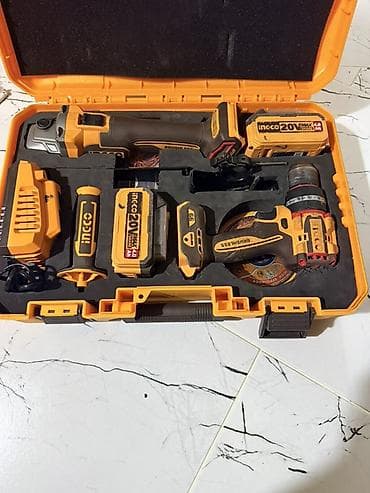 ucuz drel: Tecili. Satılır az işlenib. Məhsul: INGCO 20V Cordless 2 PCS Combo — 1