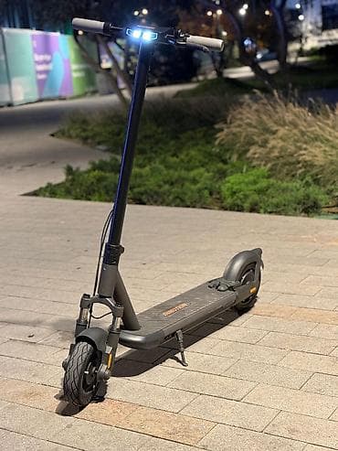 INMOTION elektrik skuter - Güclü ön LED far və arxa stop işığı –