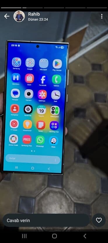 телефон fly ds105c: Samsung Galaxy S24 Ultra, 512 GB, rəng - Boz — 1