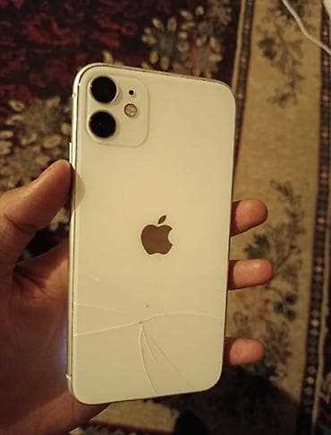 телефон fly iq454 evo mobil 1: IPhone 11, 64 ГБ, Белый, Битый — 2