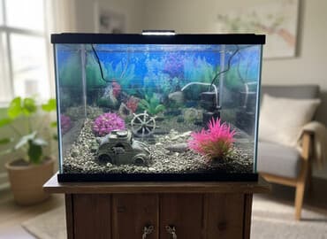 akvarium filtr: Bu akvaryum evinizdə və ya ofisinizdə sakitləşdirici bir atmosfer — 1