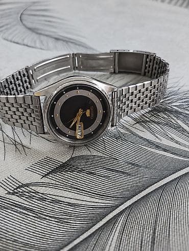 sensor saatlar: Seiko 5 qol saatı - Korpus və qolbaq: tam paslanmayan polad, klassik — 2
