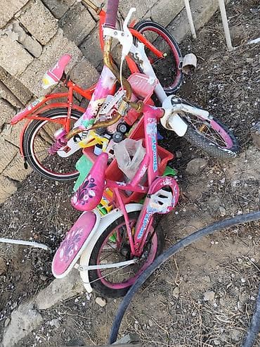 Uşaq geyimi və ayaqqabıları: Uşaq velosipedləri paketi Nevelerim xarice getdiyi ucun satiram Her — 2