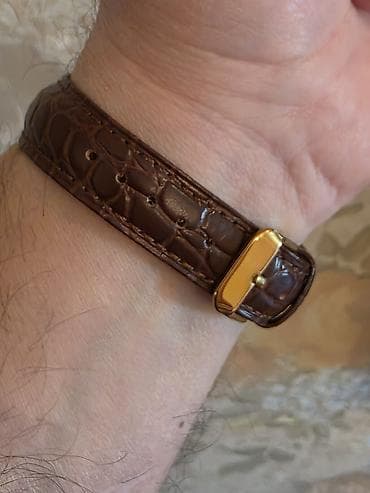 elektronika saat: Qol saatı, Orient, rəng - Qızılı — 4