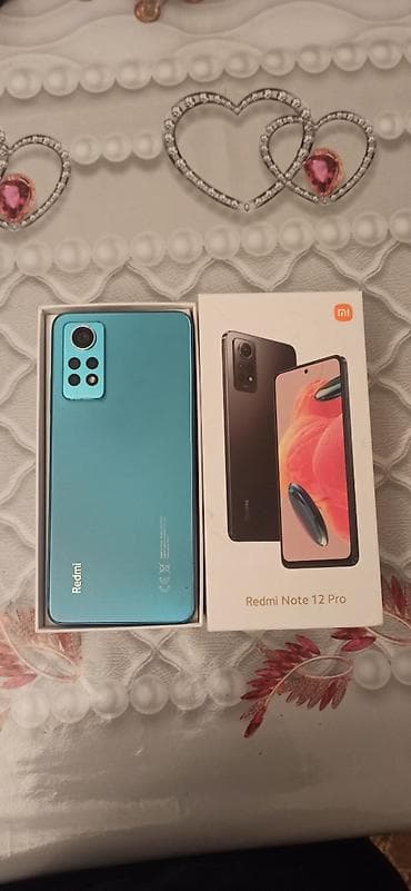 diş ağardan: Redmi Note 12 Pro, 256 GB, rəng - Mavi, Zəmanət — 2