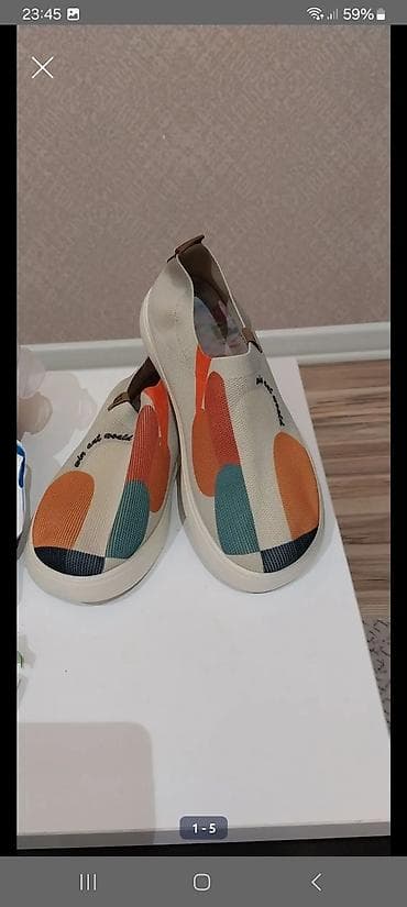 красовка: Unisex slip-on krossovkalar - Model: toxunma üstlü, elastik slip-on — 3