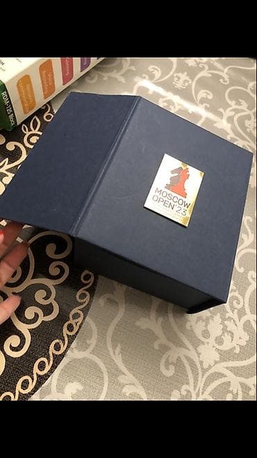 hediyye qutular: Hədiyyə qutusu, rəng - Göy — 2