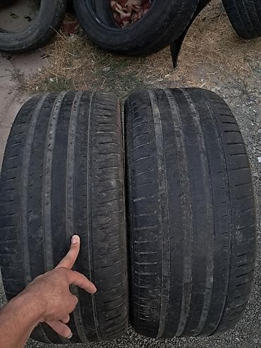 diski teker type 1: 265 45 21 bir cüt yaxşı təkər içi qupkalı cütü 70 manat — 1