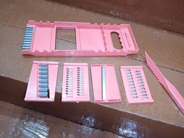 kələm doğrayan aparat: Mətbəx üçün çoxfunksiyalı tərəvəz doğrayıcı dəst sürtkəc və ya tyerka — 11