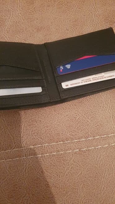 çanta kisi: Pulqabı, Təbii dəri, İşlənmiş — 3