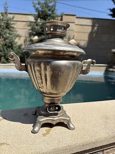 sam: Klassik metal kicik elektrikli samovar, sadece samovar ozu var kabeli — 3