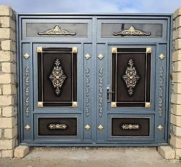 Dekorativ metal darvazalar – fərqli dizayn və ölçülərdə Məhsul lalafo.az -da Dekorativ metal darvazalar – fərqli dizayn və ölçülərdə Məhsul