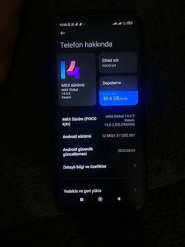 mini pc computer: Poco M3, 64 GB, rəng - Mavi, Zəmanət — 2