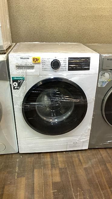 Hisense paltaryuyan maşın – 9 kq, buxar funksiyalı Xüsusiyyətlər: -