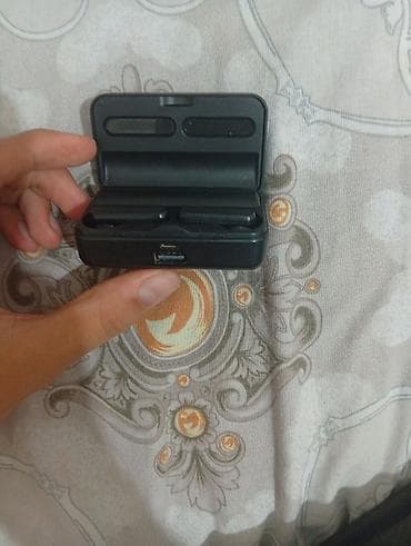 bluetooth qulaq: Yeni Simsiz (Bluetooth) Qulaqcıqlar, rəng - Qara — 5