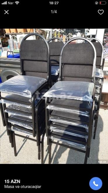 gaming oturacaqlar: Mətbəx üçün, Yeni, Qatlanmayan, Stul — 1