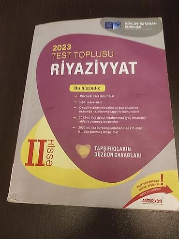 Riyaziyyat 11-ci sinif, 2023 il, Ünvandan götürmə