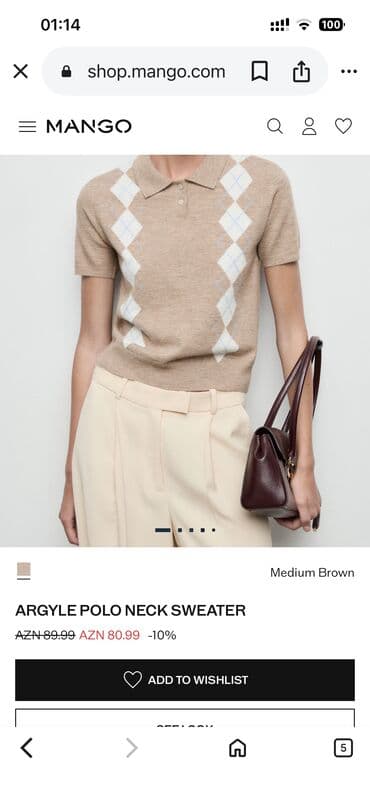 Mango polo yaxa triko kofta