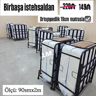 Açılıb-bağlanan çarpayıların (raskladuşkaların) birbaşa depodan ən