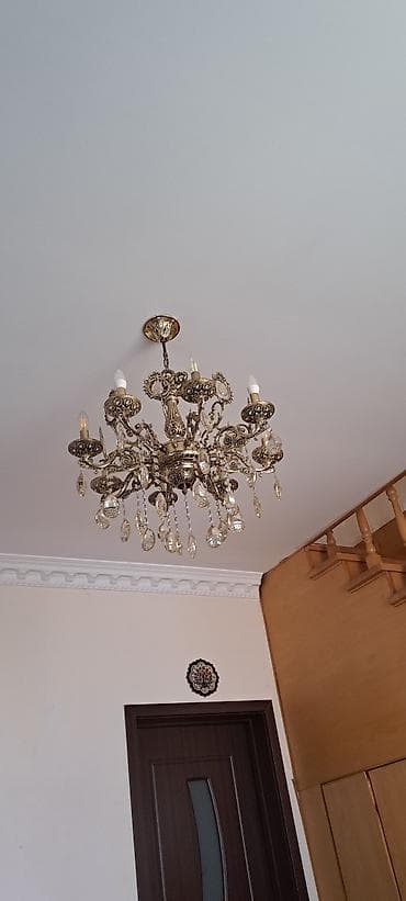 Digər ev dekoru: Çılçıraq, 8 lampa, Metal — 2