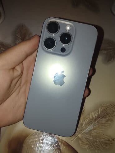 16 pro satış: IPhone 15 Pro, 128 GB, Space Gray, Simsiz şarj — 2