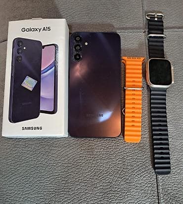 Samsung Galaxy A15, 128 GB, rəng - Göy
