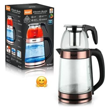 şüşə təmizləyən: Yeni, Dəm caydanı, Şüşə, 3 l — 1