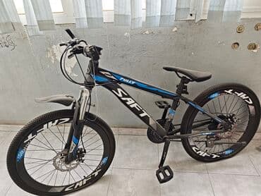 2 cı el elektrikli scooter: İşlənmiş Dağ velosipedi Saft, 24", sürətlərin sayı: 21, Ünvandan götürmə — 2