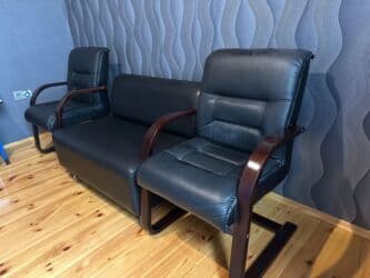 dərin boşqab: Kreslo, Süni dəri — 4