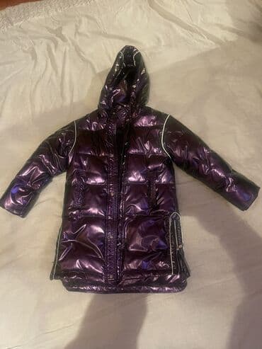 Пиджаки: Uşaq üçün qışlıq parka/palto - Rəng: parlaq bənövşəyi (metallik — 1