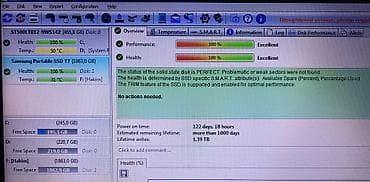 netbook satilir: Xarici SSD disk Samsung, 2 TB, İşlənmiş — 4