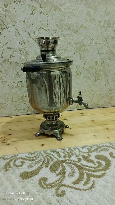 su şlanki: İşlənmiş Od Samovar, 5 l — 2