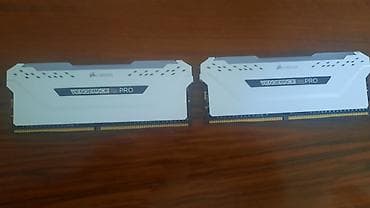 hard disk ssd: Operativ yaddaş (RAM) Corsair, 16 GB, 3200 Mhz, DDR4, PC üçün, İşlənmiş — 1