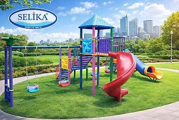 Uşaq meydançası kompleksi – SELIKA - Marka: SELIKA (logo üzərində