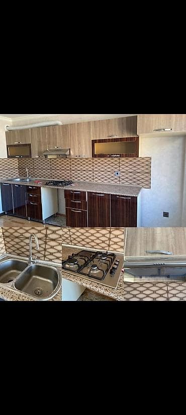 mətbəxt: Metbex mebeli. 350azn. ölcü 4 m. Üzerinde qaz moyka aspiratör — 1