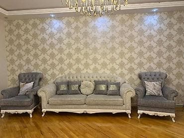 Endirim edildi❌ Bir divan iki kreslo birge 400 azn 🏡 Ehmedli ⚡️⚡️lale