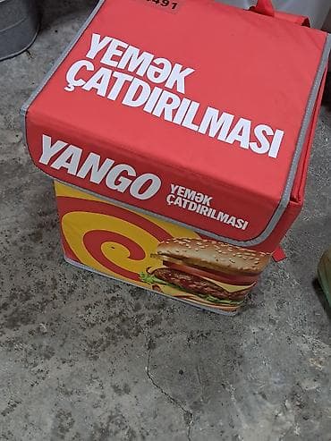 canta bolt: Yemək Çatdırılması üçün İstilik İzolyasiyalı Çanta – Yango brendli - — 1