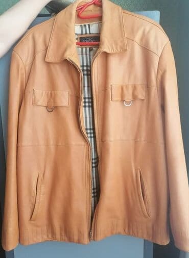 Kurtka, Dəri, Payız, XL