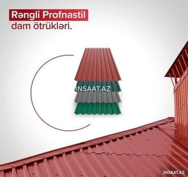 dam ortukleri renkleri: Metal dam örtükləri — 2